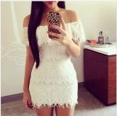 Vestido de renda